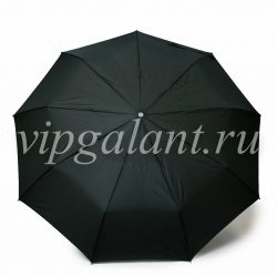13850 Зонт мужской 3сл с/а черный Zest 1