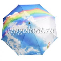 Moschino 372-OCP Зонт женский 3 сл с/а Trunder and RainBow 1