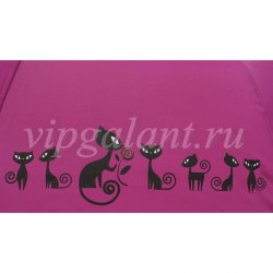 7441465C1 Doppler Зонт женский 3 слож с/а кошка полиэстер 13