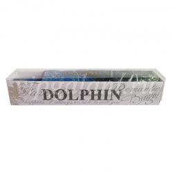 Зонт женский 1360 Dolphin 3 сл с/а природа сатин 19