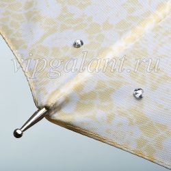 Fulton L600/2767 Зонт жен трость Eliza Bruges Lace (Кружевные цветы) 3