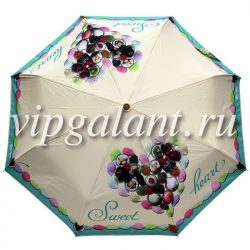 Moschino 356-OCA Зонт женский складной Sweet heart multi 1