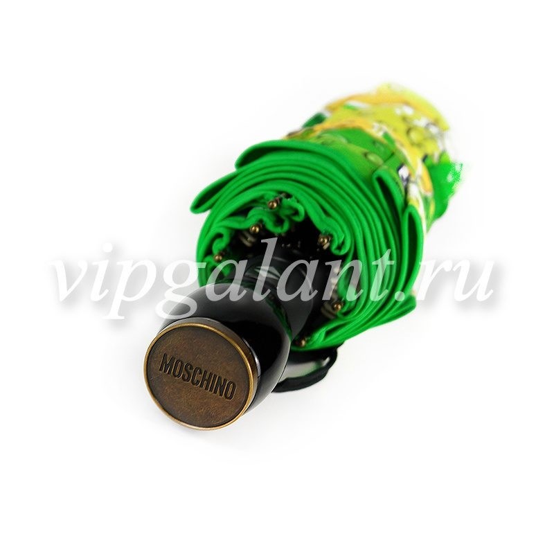 8100 Verde Moschino Зонт женский 3 сл с/а Mini Multi 9