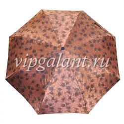 Sponsa 6062 Зонт женский 3 слож с/а жаккард цветы 1
