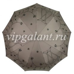 Зонт женский 1350 Dolphin 3 сл с/а полиэстер кошки 16