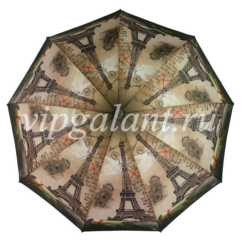 Зонт женский 1356 Dolphin 3 сл с/а города полиэстер 9