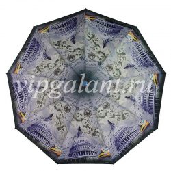 Зонт женский 1356 Dolphin 3 сл с/а города полиэстер 7