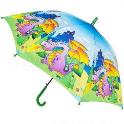 Зонт детский 135 Raindrops трость автомат фотопринт 7