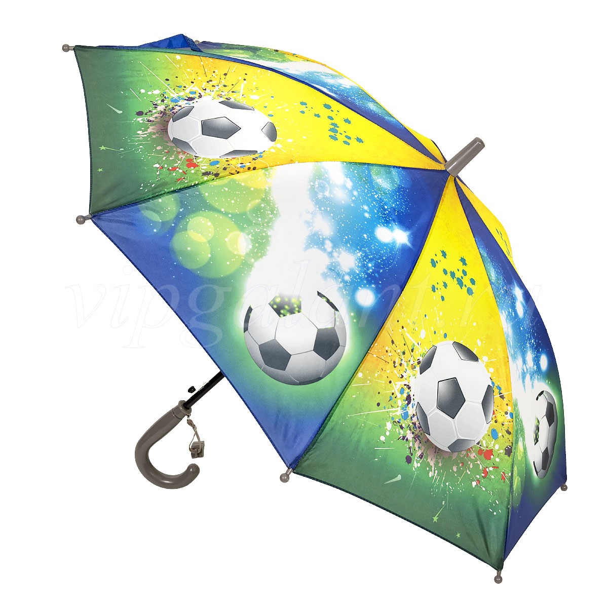 Зонт детский RainProof 217A трость автомат Football 4