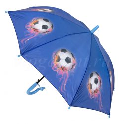Зонт детский RainProof 217A трость автомат Football 9