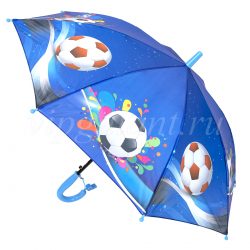 Зонт детский RainProof 217A трость автомат Football 5