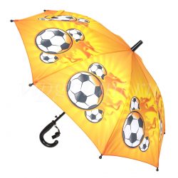 Зонт детский RainProof 217A трость автомат Football 6