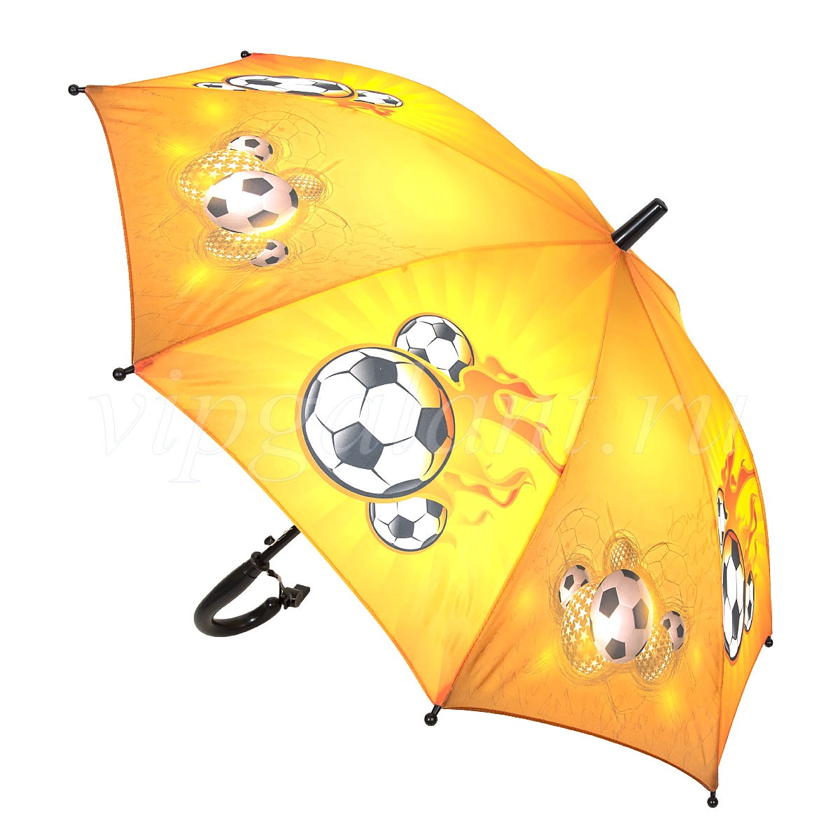 Зонт детский RainProof 217A трость автомат Football 8