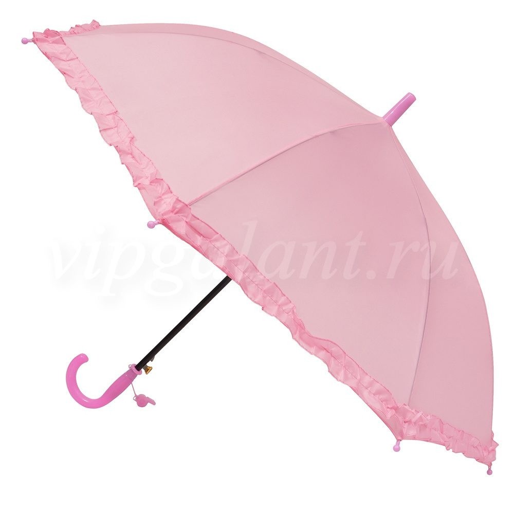 Зонт детский 618-2 Diniya однотонные рюшка 1