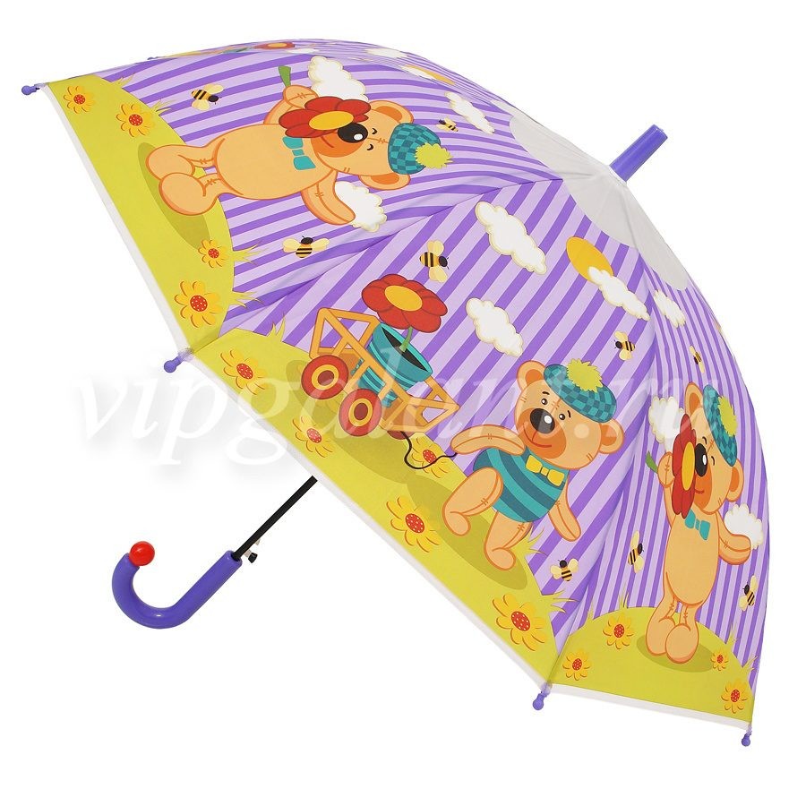 Зонт детский 887 Dolphin трость автомат 1
