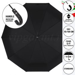 Зонт мужской 2050 Meddo 3 сл с/а 10 спиц ручка крюк кожа 1