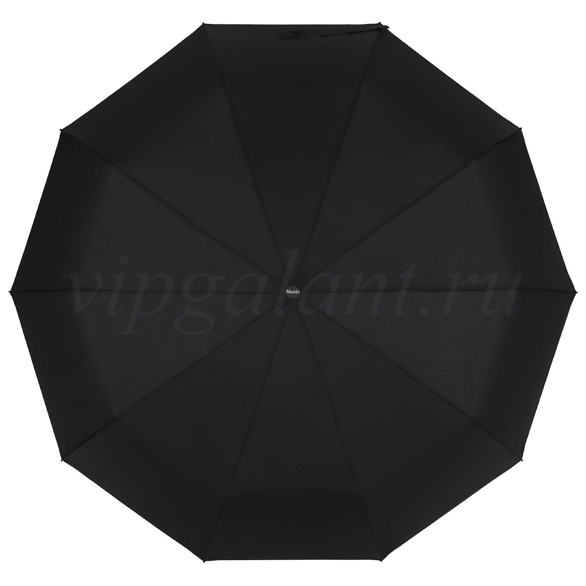 Зонт мужской 2051 Meddo 3 сл с/а 10 спиц ручка прямая кожа 5