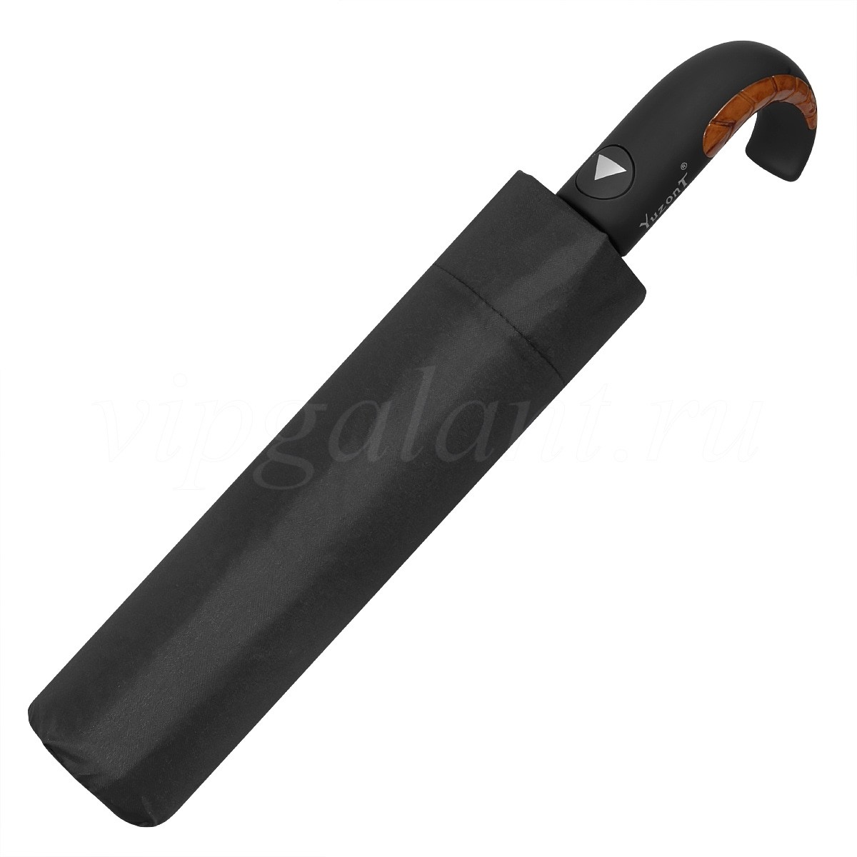 Зонт мужской 509 Yuzont 3 сл автомат 9 спиц ручка полукрюк 2
