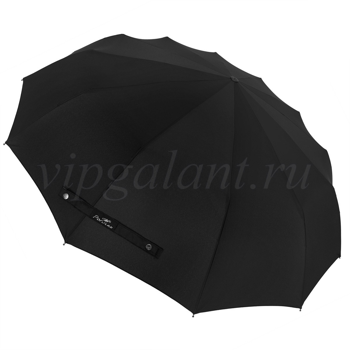 Зонт мужской Popular 2600NK в 3 сложения с удобной ручкой 6