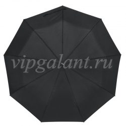 Зонт мужской 301 Diniya 3 слож. с/а 9 спиц черный 1