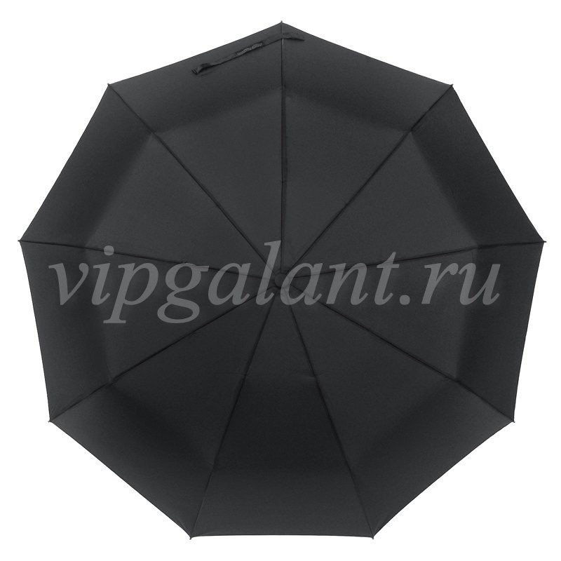 Зонт мужской 422 Dolphin 3 сл с/а 9 спиц черный 1
