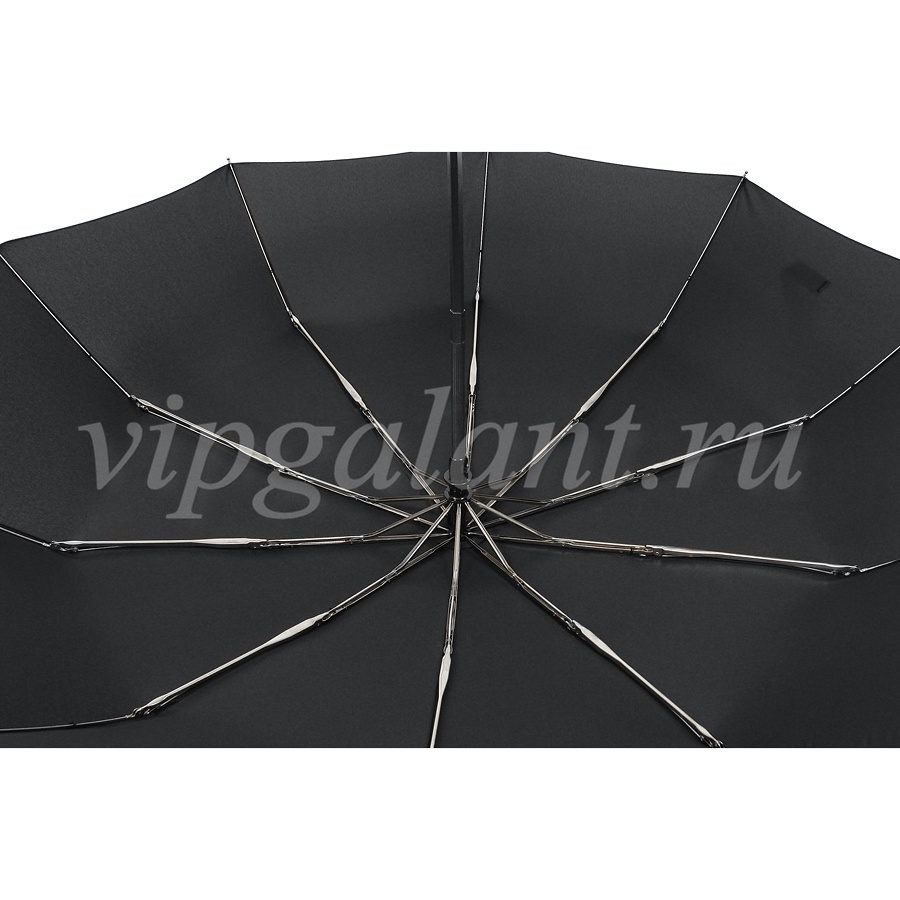 Зонт мужской 427 Dolphin 3 сл с/а 10 спиц черный 3