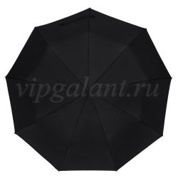 Зонт мужской 502 Diniya 3 слож. автомат ручка крюк черный 1