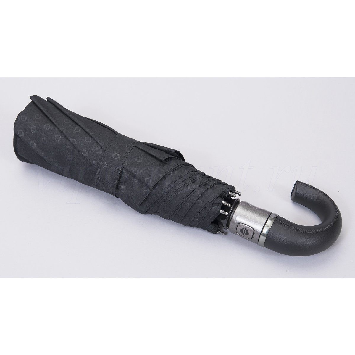 Зонт мужской 743669 Doppler 3 сл с/а ручка кожа premium XM heat 3