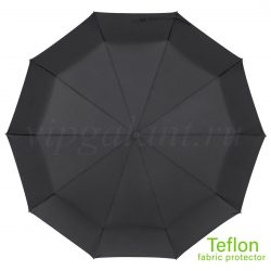 Зонт мужской U8126 UTEKI 3 сл с/а ручка кожа семейный teflon 1