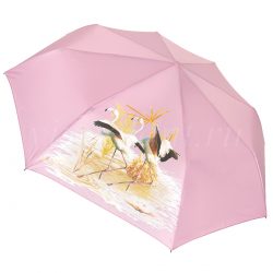 Зонт женский 23872 RAINDROPS 3 сл с/а 8 спиц flamingo 8