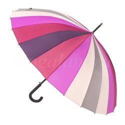 Зонт женский 918 Meddo трость автомат 24 спицы радуга 2