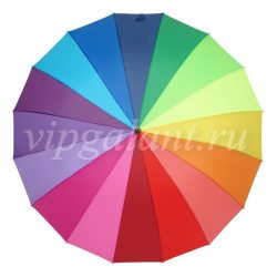 Зонт женский 006 Diniya трость радуга Rainbow Premium 1