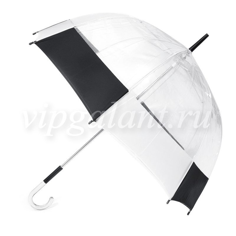 Зонт женский 203 Diniya трость black&white 1