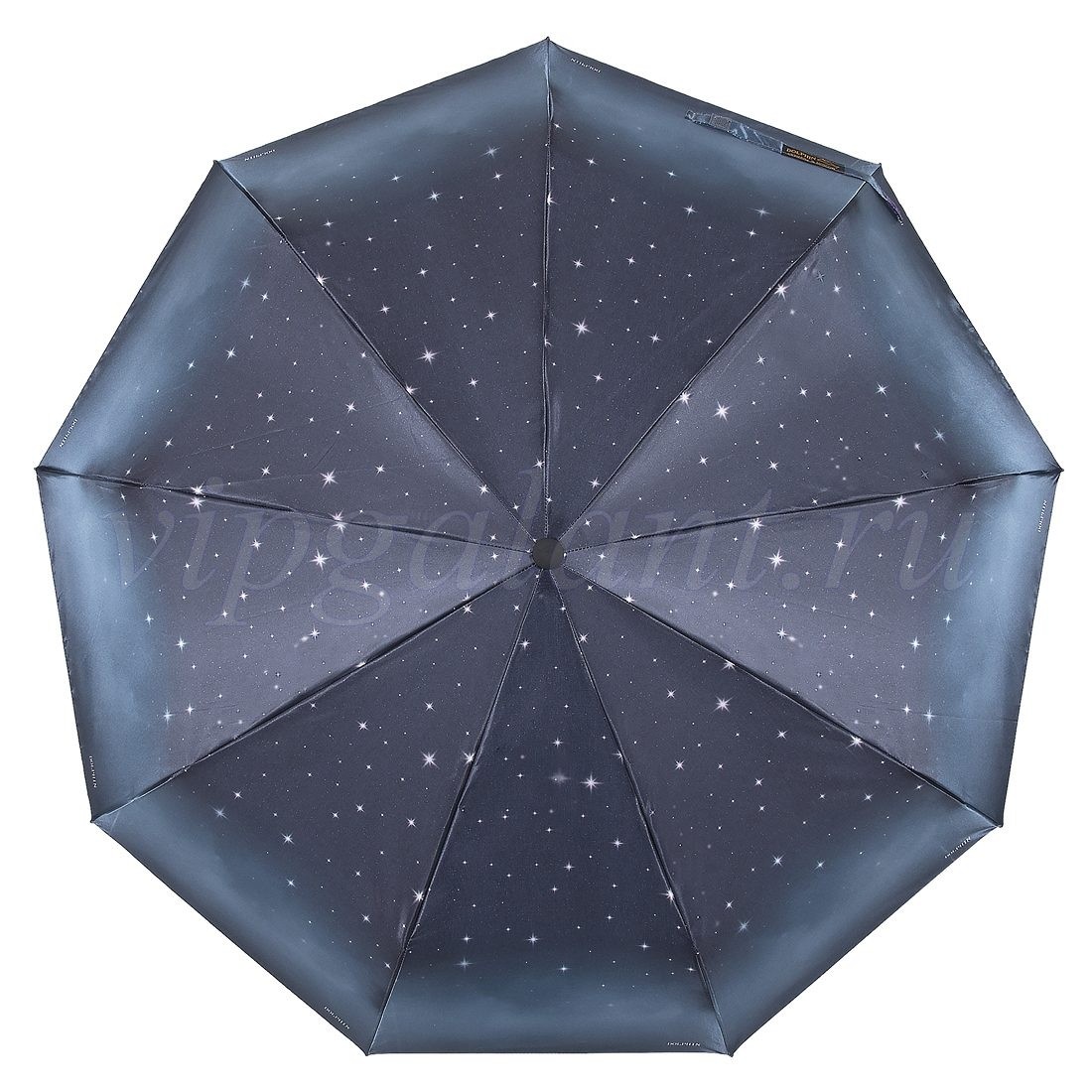 Зонт женский 563 Dolphin 3 сл с/а 9 спиц сатин галактика 1