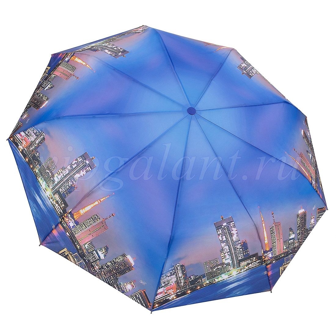 Зонт женский 995N RAINDROPS 3 сл с/а полиэстер города 15