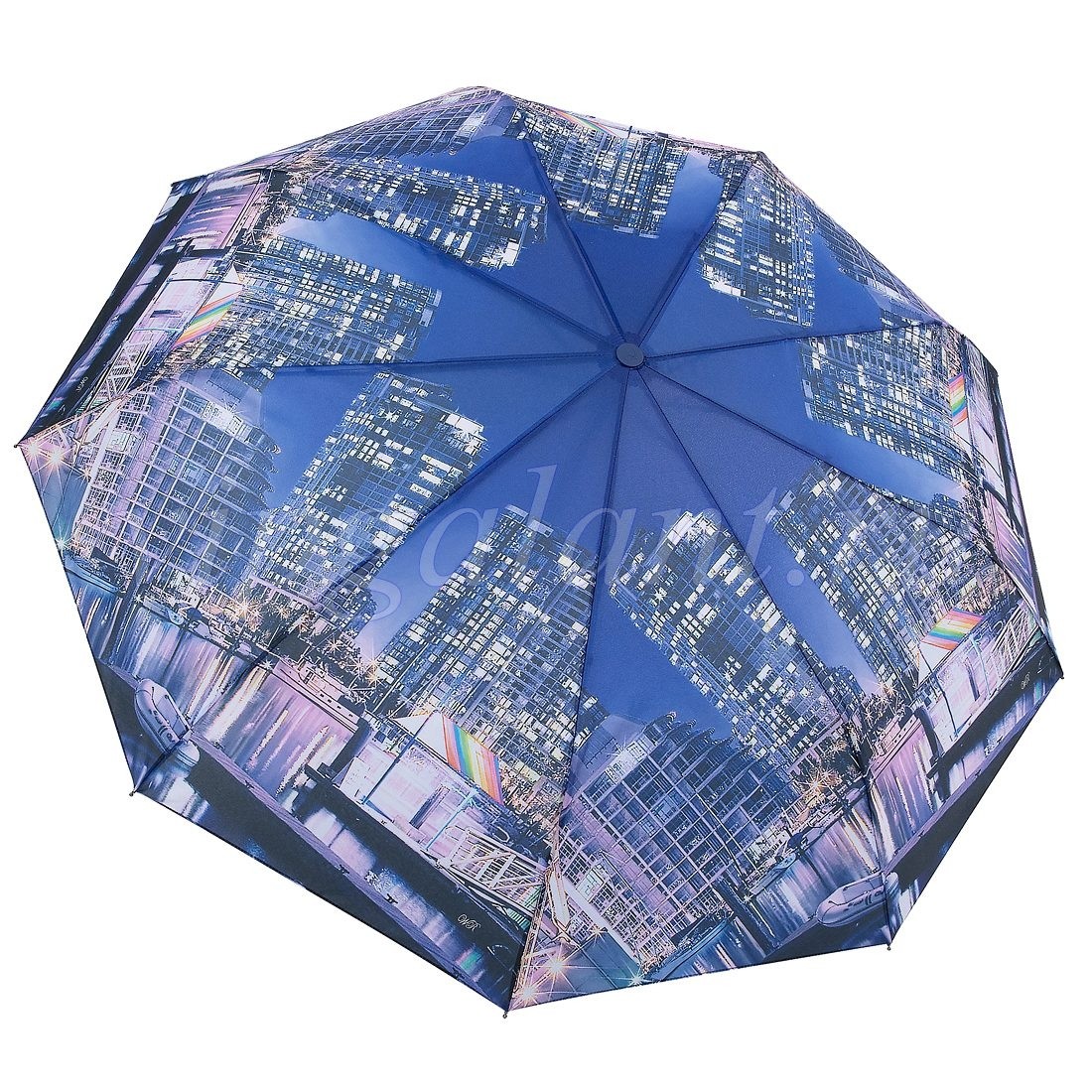 Зонт женский 995N RAINDROPS 3 сл с/а полиэстер города 27