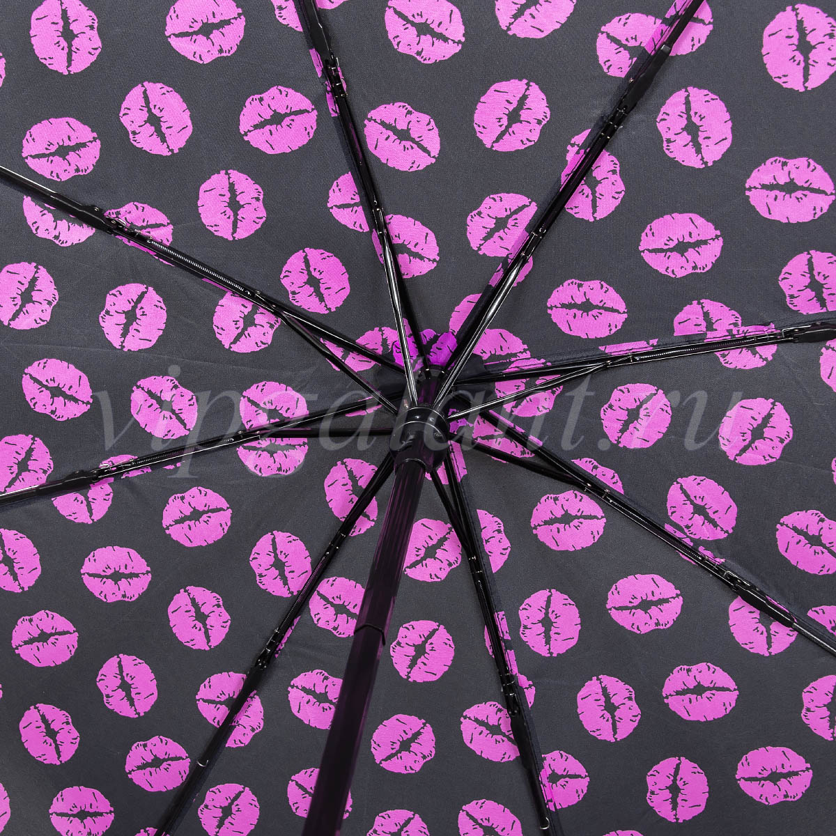 Каркас женского зонты pink lips