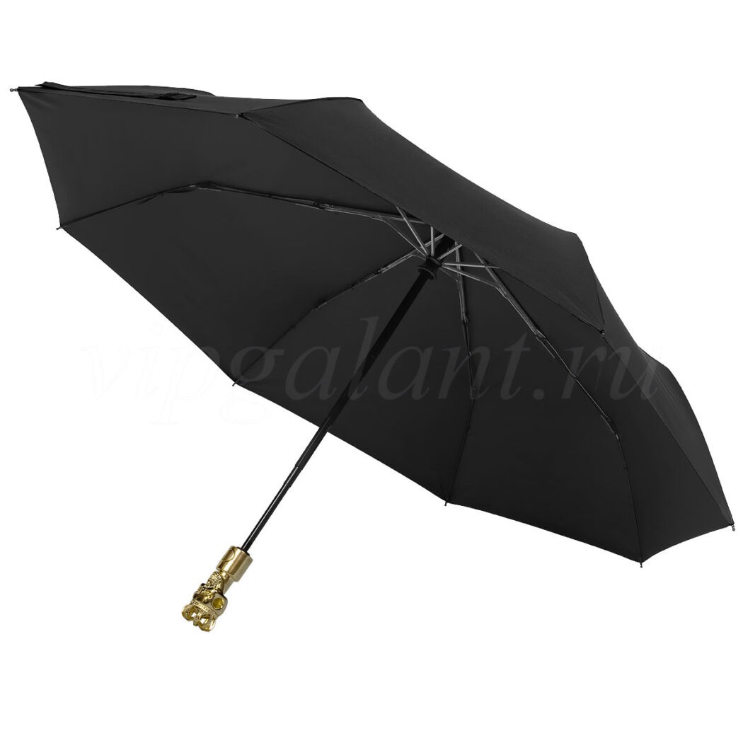 Зонт складной черный 71U
