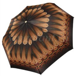 Женский складной зонт Diniya 107 сатиновый