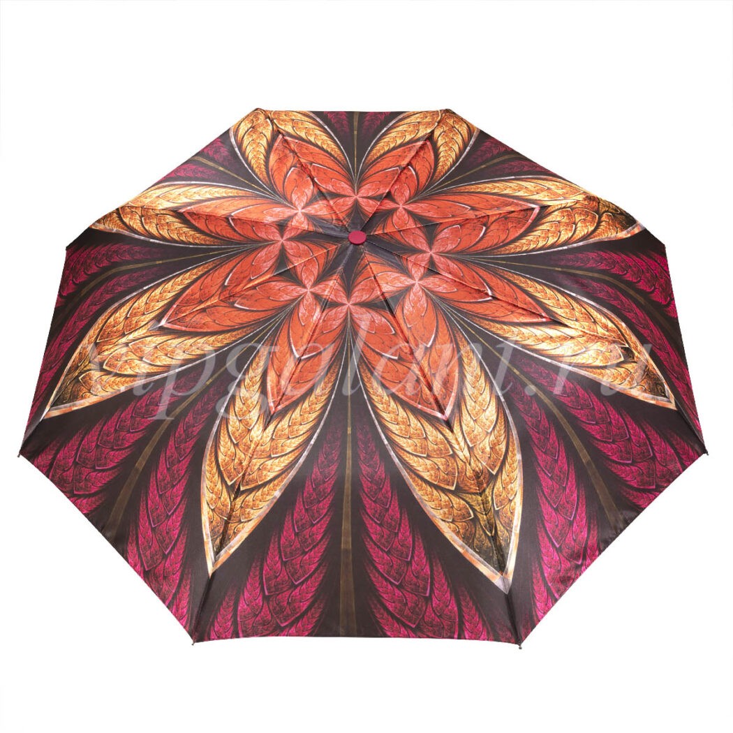 Зонт женский Raindrops 73874 Фракталы фото 1