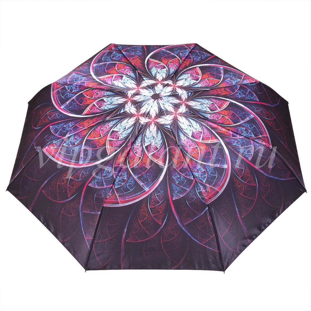 Зонт женский Raindrops 73874 Фракталы фото 2