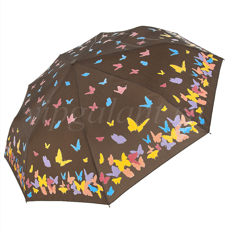 Зонт женский Yuzont 2019 Бабочки фото 3