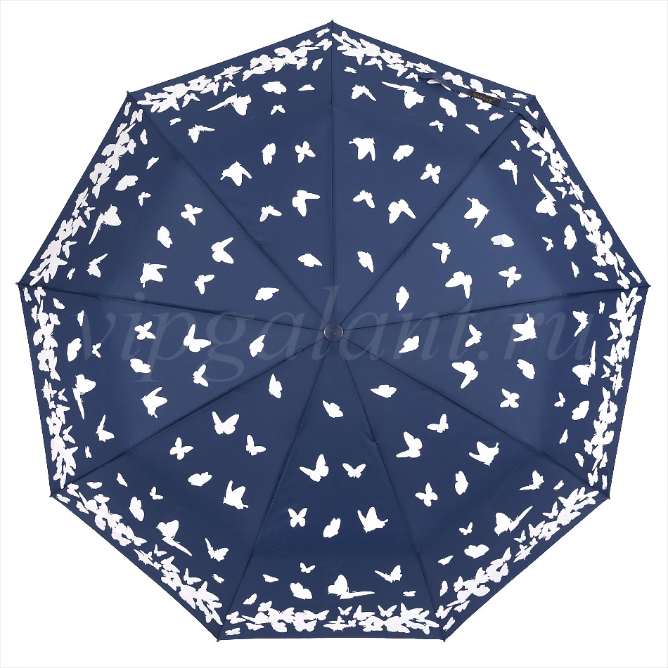 Зонт женский Yuzont 2019 Бабочки фото 4