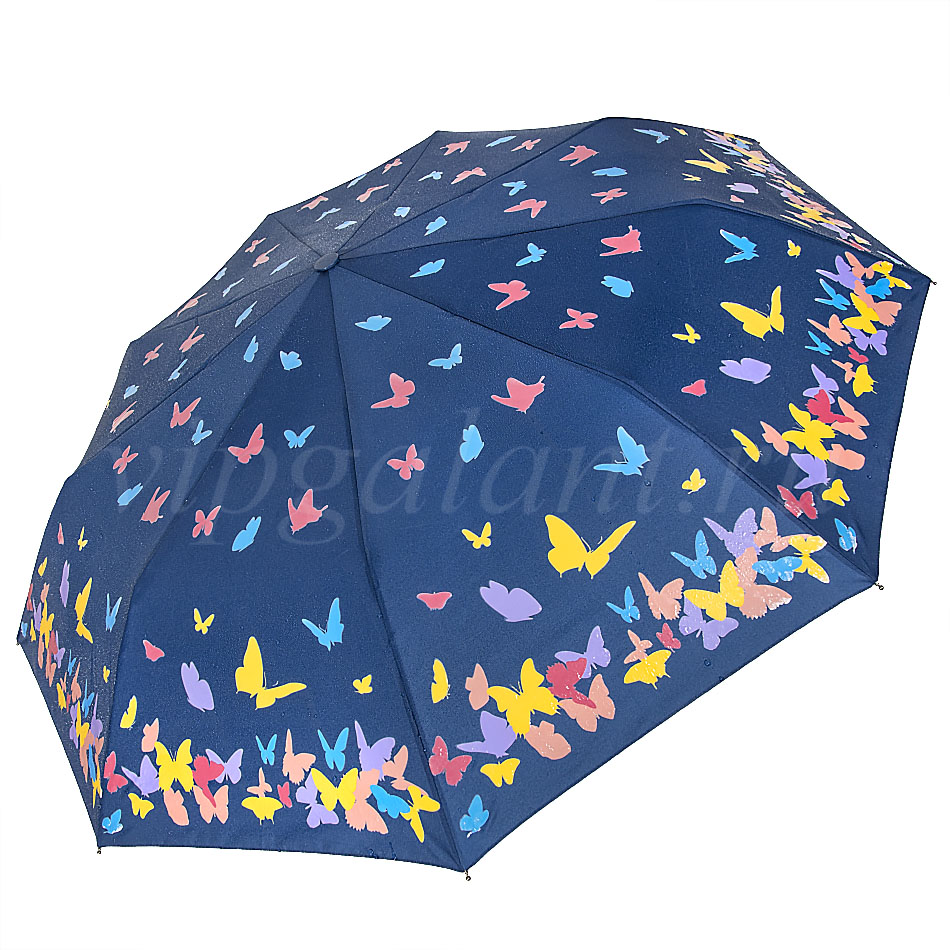Зонт женский Yuzont 2019 Бабочки фото 6