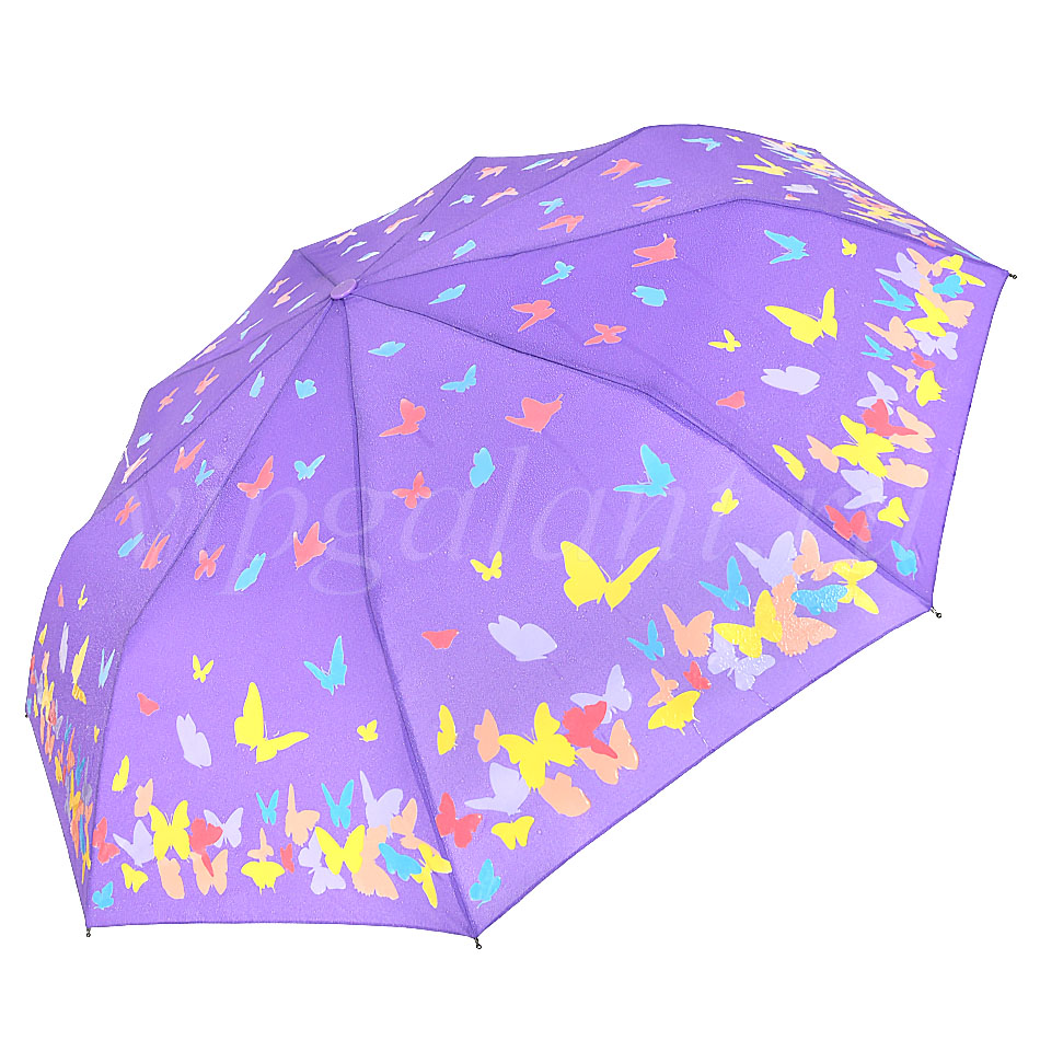 Зонт женский Yuzont 2019 Бабочки фото 9