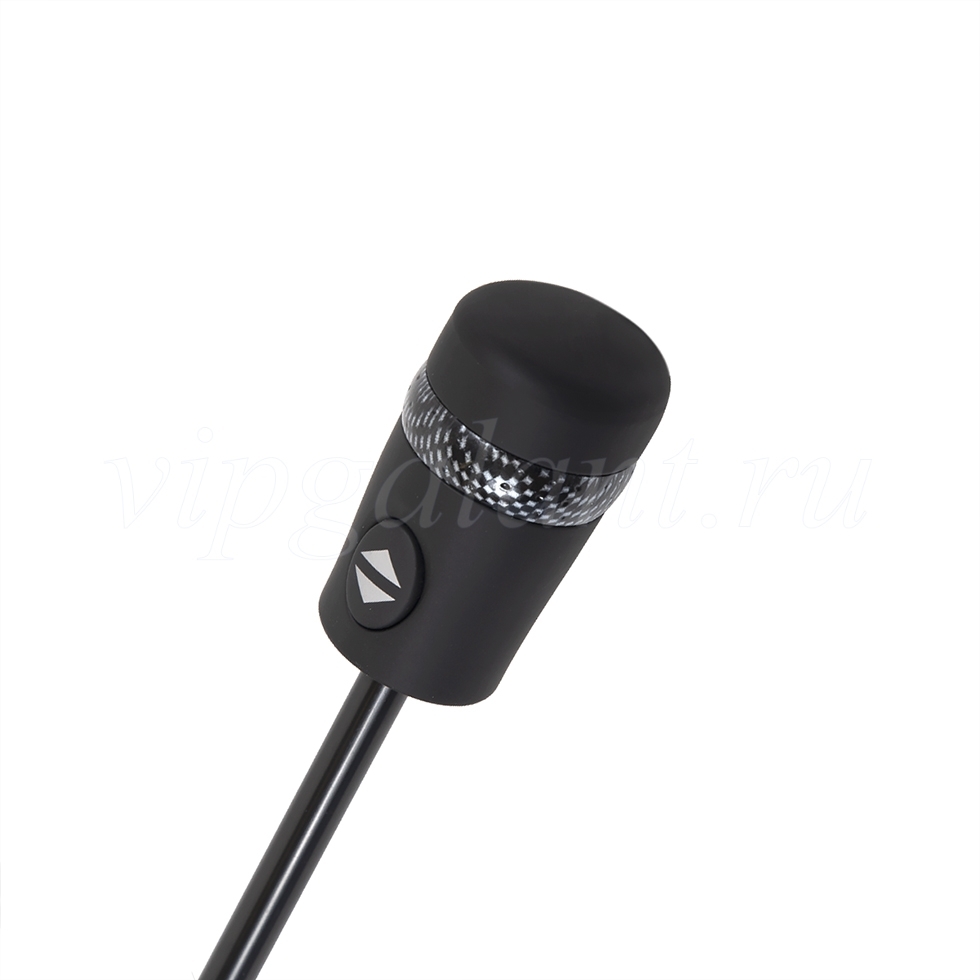Мужской черный зонт Universal с прямой ручкой