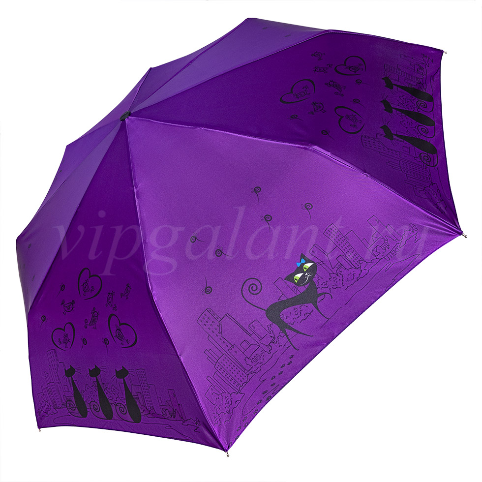 Женский сатиновый зонт Uteki 5074