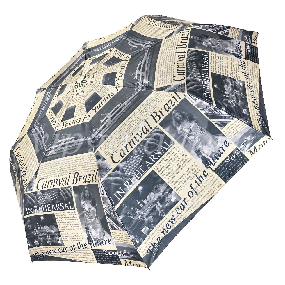 Женский сатиновый зонт Yuzont 2094 фото 13