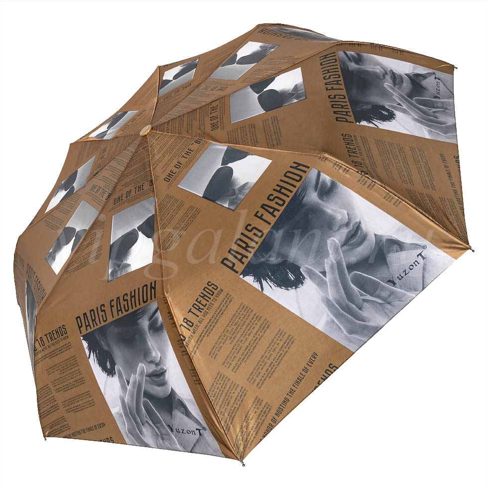Женский сатиновый зонт Yuzont 2094 фото 15
