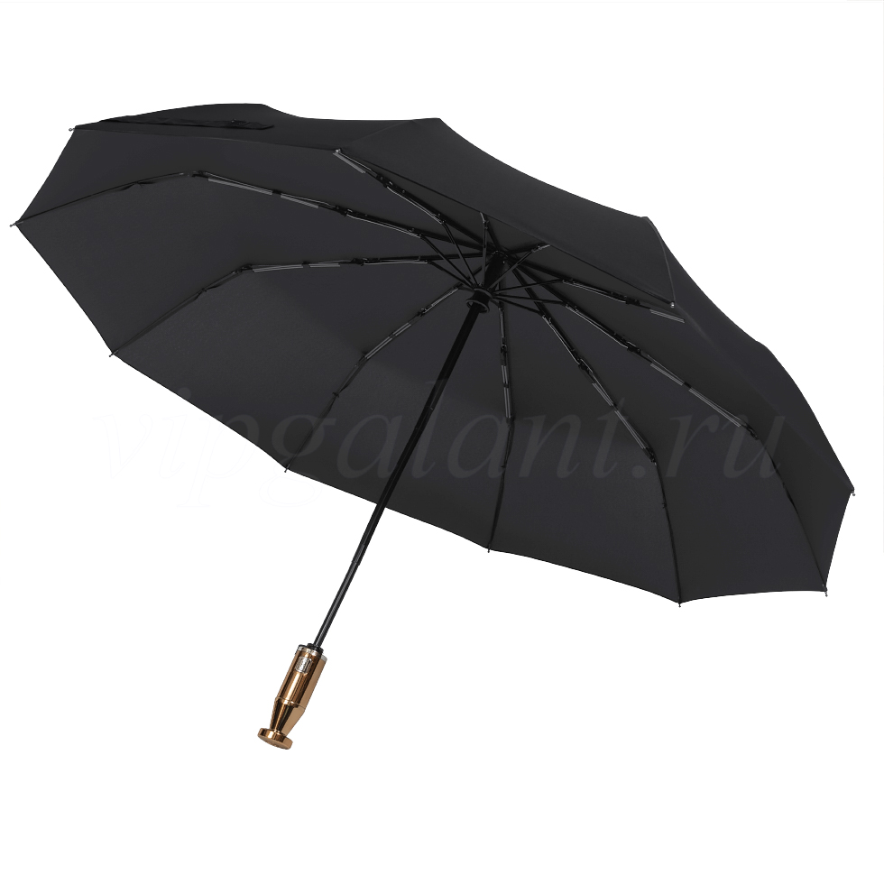 Мужской зонт черный Banders D2102 фото 5